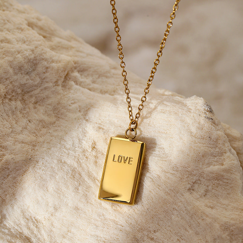 Love Bar Necklace