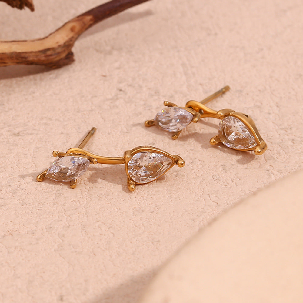 Glowstone Duo Stud Earrings