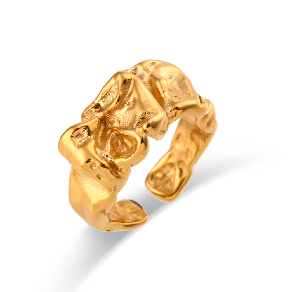 Sculpted Glow Ring