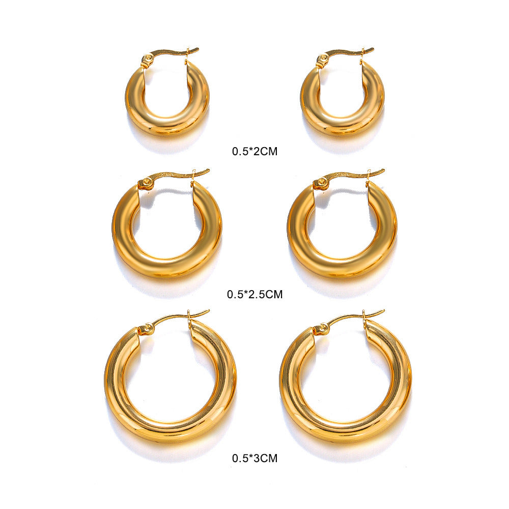 Basic Hoop Earrings