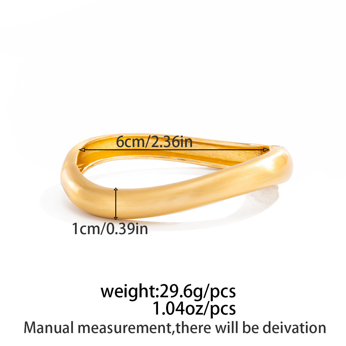 Sculpted Luxe Bangle Set