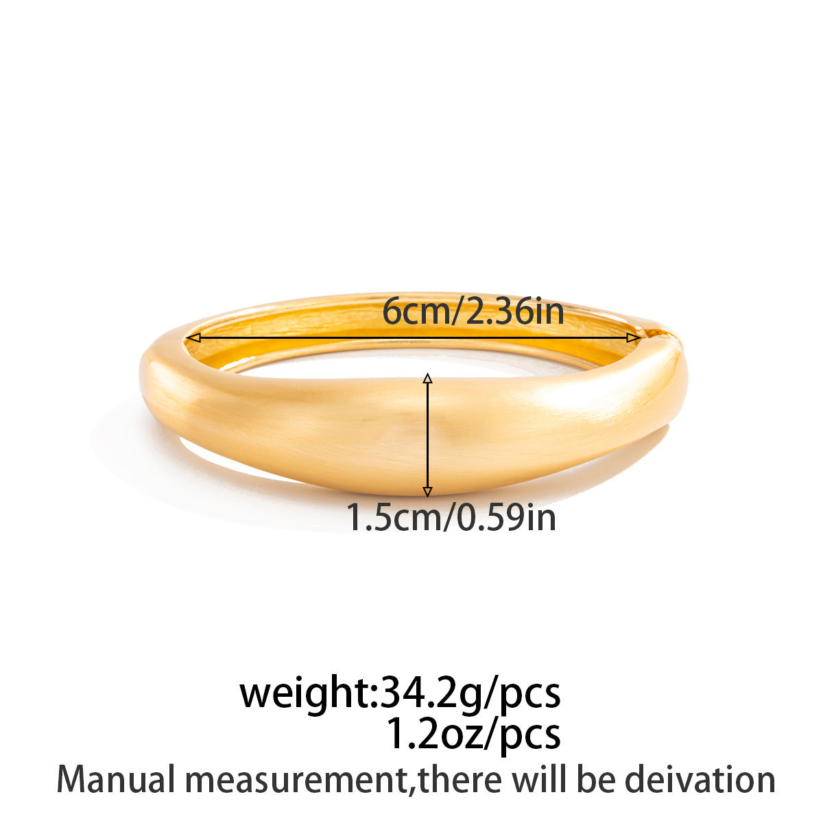 Sculpted Luxe Bangle Set