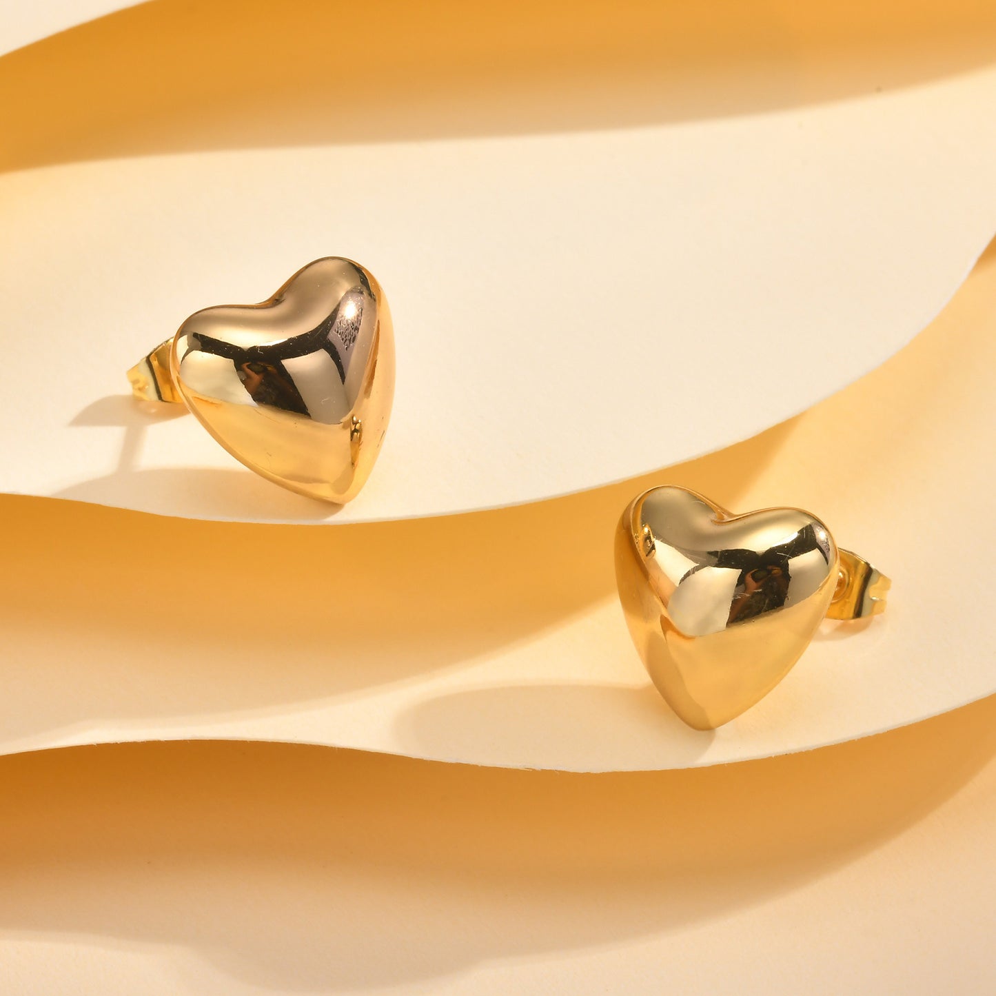 Bubble Heart Earrings