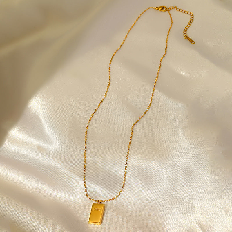 Love Bar Necklace